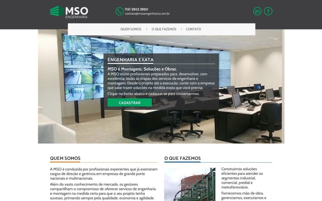 Desenvolvimento site